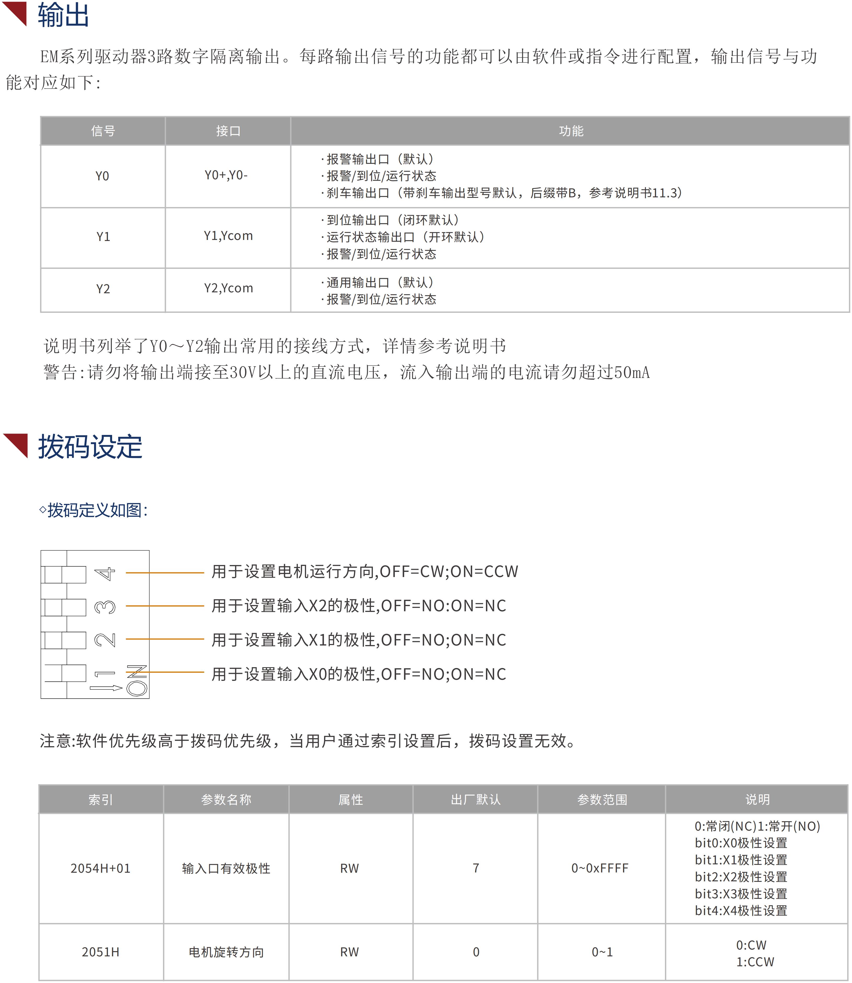 EMxxE步進(jìn)驅(qū)動(dòng)器（帶EtherCAT通訊）